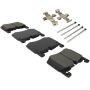 MPA 1003-2257M Quality-Built Black Series Semi-Metallic Brake Pads w/ Hardware