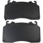 MPA 1003-2267M Quality-Built Black Series Semi-Metallic Brake Pads w/ Hardware