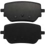MPA 1003-2271C Quality-Built Black Series Ceramic Brake Pads w/ Hardware