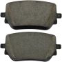 MPA 1003-2271C Quality-Built Black Series Ceramic Brake Pads w/ Hardware