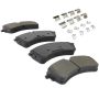 MPA 1003-2280M Quality-Built Black Series Semi-Metallic Brake Pads w/ Hardware
