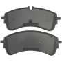 MPA 1003-2280M Quality-Built Black Series Semi-Metallic Brake Pads w/ Hardware