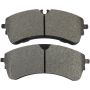 MPA 1003-2280M Quality-Built Black Series Semi-Metallic Brake Pads w/ Hardware