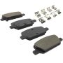 MPA 1003-2283C Quality-Built Black Series Ceramic Brake Pads w/ Hardware
