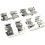 MPA 1003-2299C Quality-Built Black Series Ceramic Brake Pads w/ Hardware