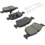 MPA 1003-2300C Quality-Built Black Series Ceramic Brake Pads w/ Hardware