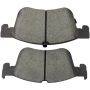 MPA 1003-2300C Quality-Built Black Series Ceramic Brake Pads w/ Hardware