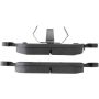 MPA 1003-2300C Quality-Built Black Series Ceramic Brake Pads w/ Hardware