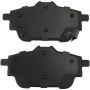 MPA 1003-2306C Quality-Built Black Series Ceramic Brake Pads w/ Hardware