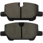 MPA 1003-2308C Quality-Built Black Series Ceramic Brake Pads w/ Hardware