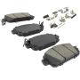 MPA 1003-2310C Quality-Built Black Series Ceramic Brake Pads w/ Hardware