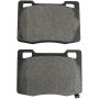 MPA 1003-2363M Quality-Built Black Series Semi-Metallic Brake Pads w/ Hardware
