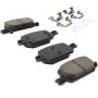 MPA 1003-2370C Quality-Built Black Series Ceramic Brake Pads w/ Hardware