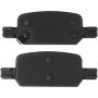 MPA 1003-2370C Quality-Built Black Series Ceramic Brake Pads w/ Hardware