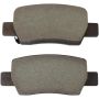 MPA 1003-2373C Quality-Built Black Series Ceramic Brake Pads w/ Hardware