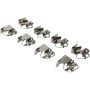 MPA 1003-2375C Quality-Built Black Series Ceramic Brake Pads w/ Hardware