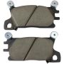 MPA 1003-2376C Quality-Built Black Series Ceramic Brake Pads w/ Hardware