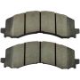 MPA 1003-2382C Quality-Built Black Series Ceramic Brake Pads w/ Hardware