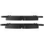MPA 1003-2383C Quality-Built Black Series Ceramic Brake Pads w/ Hardware