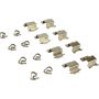 MPA 1003-2388M Quality-Built Black Series Semi-Metallic Brake Pads