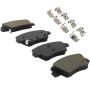 MPA 1003-2394C Quality-Built Black Series Ceramic Brake Pads w/ Hardware