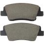 MPA 1003-2394C Quality-Built Black Series Ceramic Brake Pads w/ Hardware