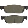 MPA 1003-2396C Quality-Built Black Series Ceramic Brake Pads w/ Hardware