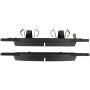 MPA 1003-2396C Quality-Built Black Series Ceramic Brake Pads w/ Hardware