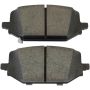 MPA 1003-2397C Quality-Built Black Series Ceramic Brake Pads w/ Hardware