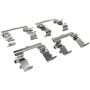 MPA 1003-2398C Quality-Built Black Series Ceramic Brake Pads w/ Hardware