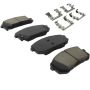 MPA 1003-2400C Quality-Built Black Series Ceramic Brake Pads w/ Hardware