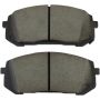 MPA 1003-2400C Quality-Built Black Series Ceramic Brake Pads w/ Hardware
