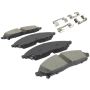 MPA 1003-2402C Quality-Built Black Series Ceramic Brake Pads w/ Hardware