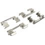 MPA 1003-2402C Quality-Built Black Series Ceramic Brake Pads w/ Hardware