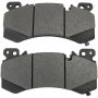 MPA 1003-2407M Quality-Built Black Series Semi-Metallic Brake Pads