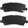MPA 1003-2412C Quality-Built Black Series Ceramic Brake Pads w/ Hardware
