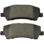 MPA 1003-2412C Quality-Built Black Series Ceramic Brake Pads w/ Hardware