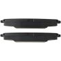 MPA 1003-2412C Quality-Built Black Series Ceramic Brake Pads w/ Hardware