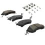 MPA 1003-2414C Quality-Built Black Series Ceramic Brake Pads w/ Hardware