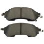 MPA 1003-2414C Quality-Built Black Series Ceramic Brake Pads w/ Hardware