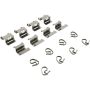 MPA 1003-2414C Quality-Built Black Series Ceramic Brake Pads w/ Hardware