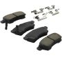 MPA 1003-2415C Quality-Built Black Series Ceramic Brake Pads w/ Hardware