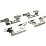 MPA 1003-2415C Quality-Built Black Series Ceramic Brake Pads w/ Hardware