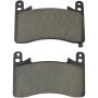 MPA 1003-2418C Quality-Built Black Series Ceramic Brake Pads w/ Hardware