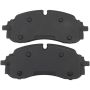MPA 1003-2423M Quality-Built Black Series Semi-Metallic Brake Pads w/ Hardware