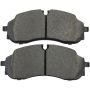 MPA 1003-2423M Quality-Built Black Series Semi-Metallic Brake Pads w/ Hardware