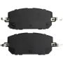 MPA 1003-2426C Quality-Built Black Series Ceramic Brake Pads w/ Hardware