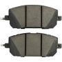 MPA 1003-2426C Quality-Built Black Series Ceramic Brake Pads w/ Hardware