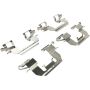 MPA 1003-2426C Quality-Built Black Series Ceramic Brake Pads w/ Hardware