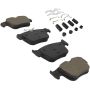 MPA 1003-2433C Quality-Built Black Series Ceramic Brake Pads